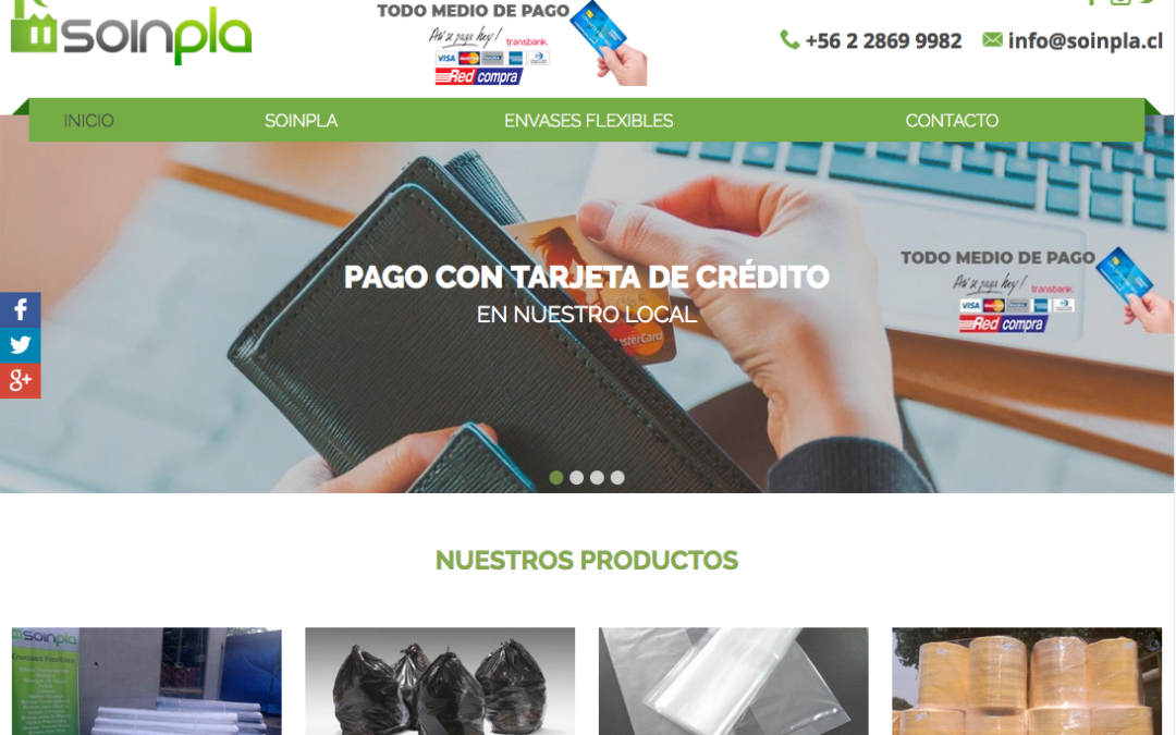 Soinpla, Venta de Film Termocontraible