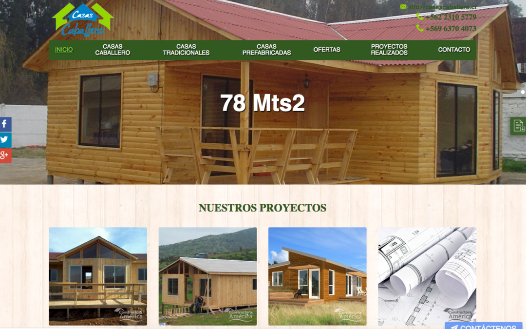 Casas America, Casas Prefabricadas en Chile
