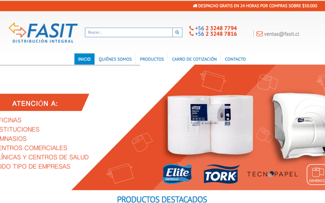 Fasit,Químicos de Limpieza en RM