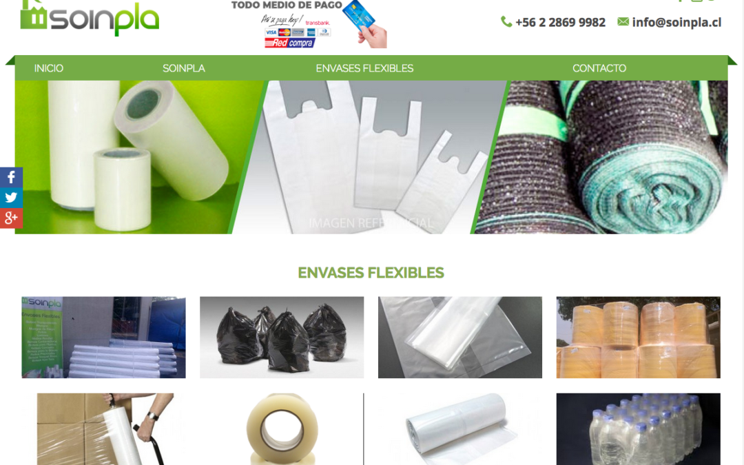 Soinpla, Venta de Film Termocontraible