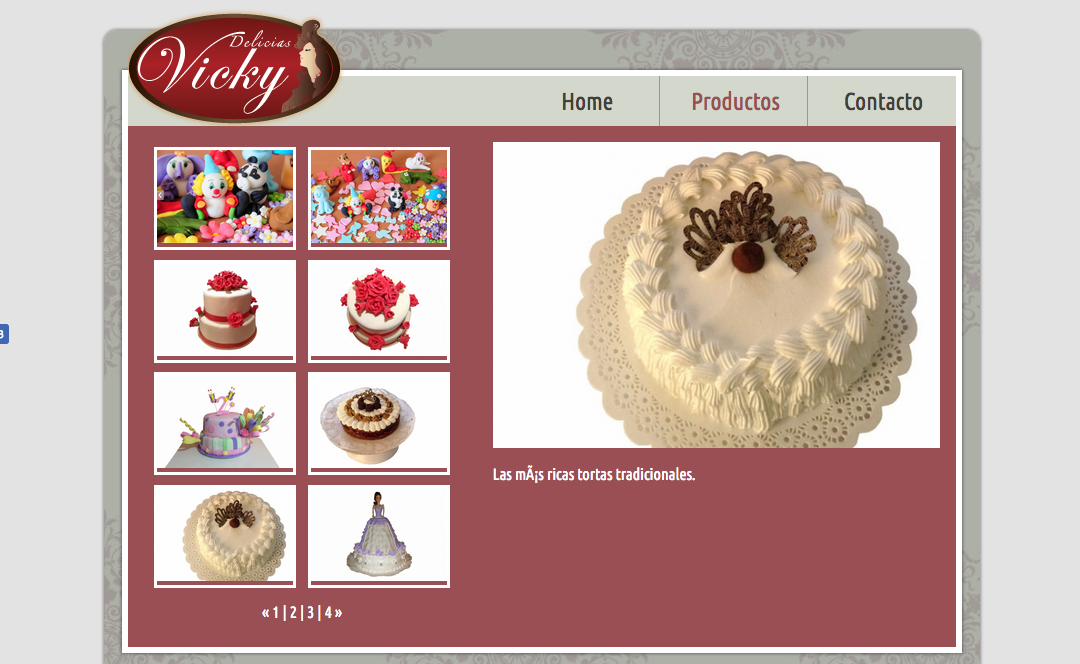 Delicias Vicky, Tortas para Fiestas Especiales
