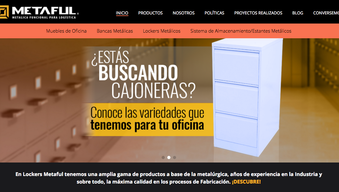 Metaful, Venta de Casilleros Metálicos en Santiago