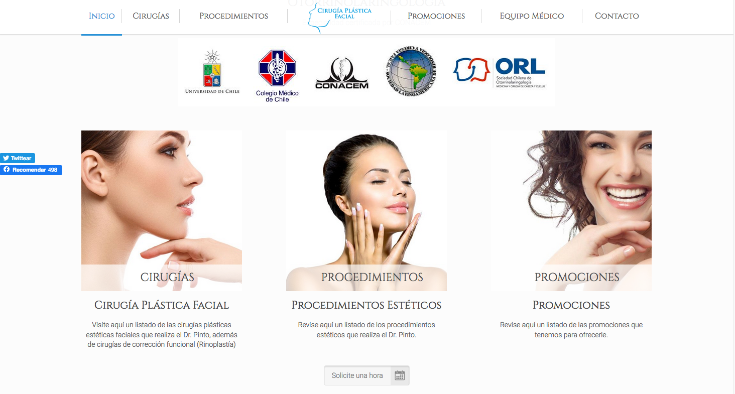 cirugía facial en chile
