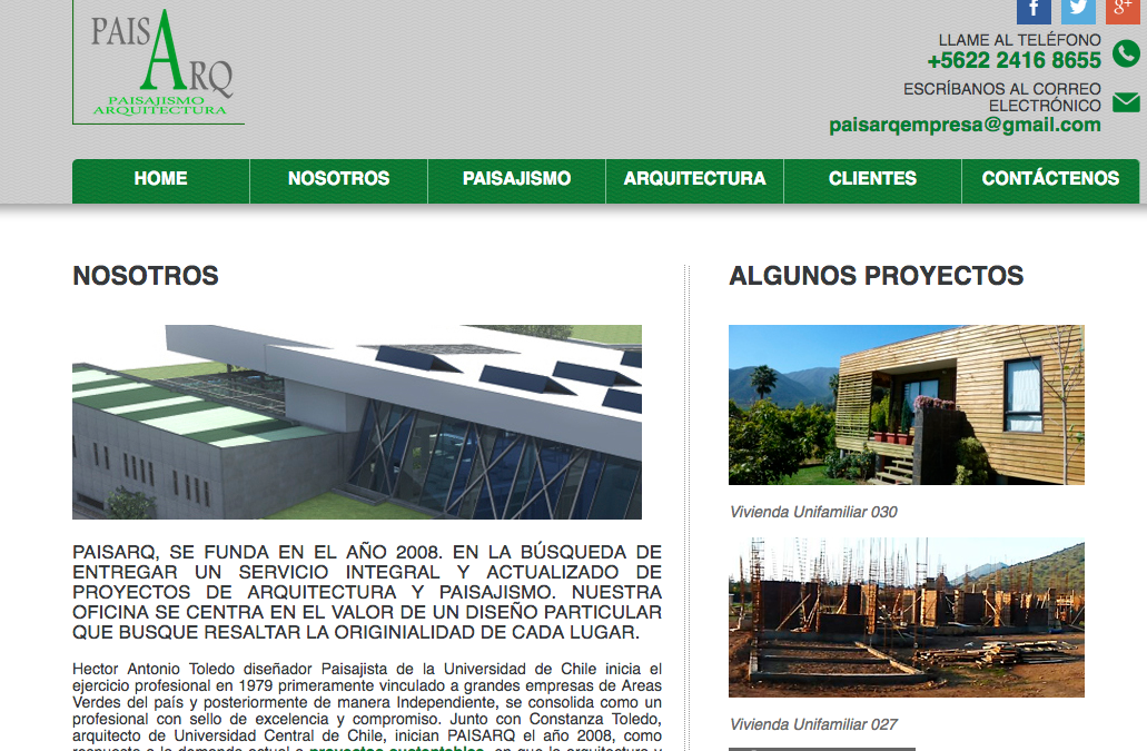 Arquitectura y Paisajismo, Diseño de Jardines en Santiago