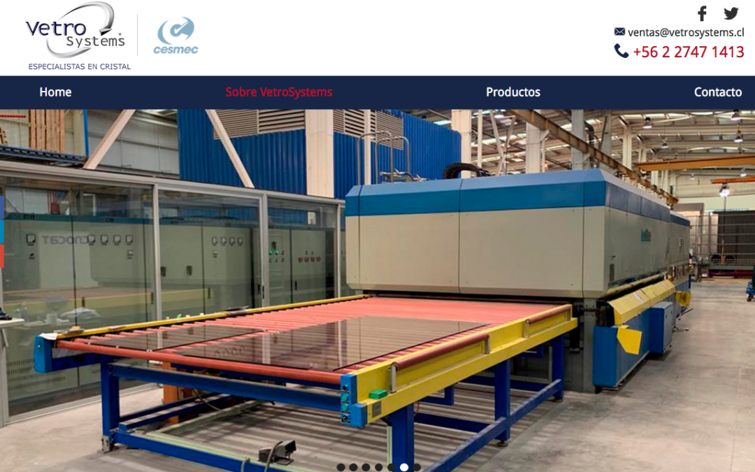 Vetrosystems, Especialistas en Termopaneles en Chile