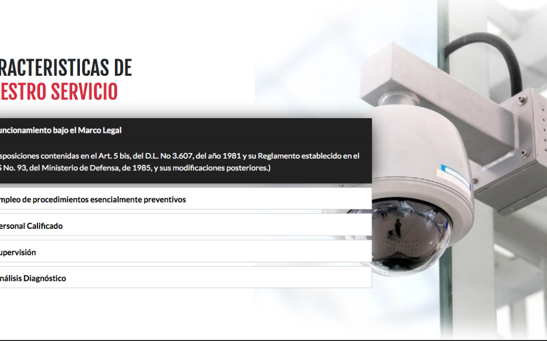 Seguridad Sentinel, servicios de conserjería en Santiago