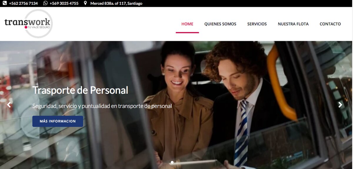 Buses para empresas en santiago
