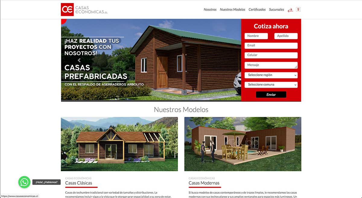 Venta de Casas prefabricadas en la Araucanía