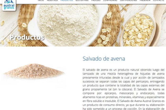 Venta de avena en chile