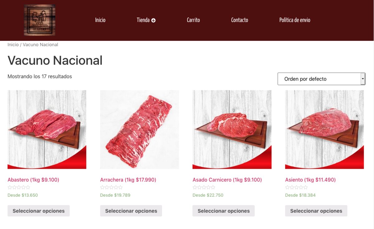 Carnes premium 