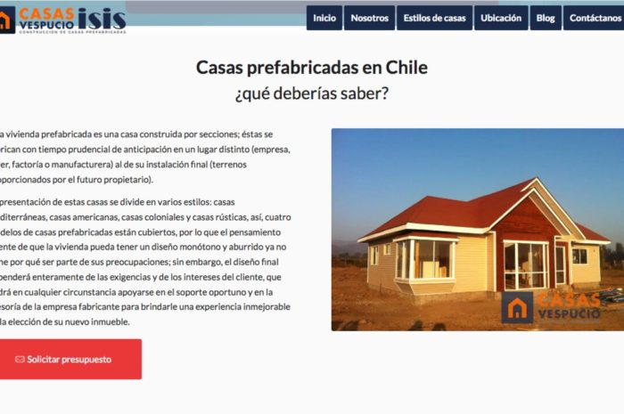 Casas prefabricadas en chile