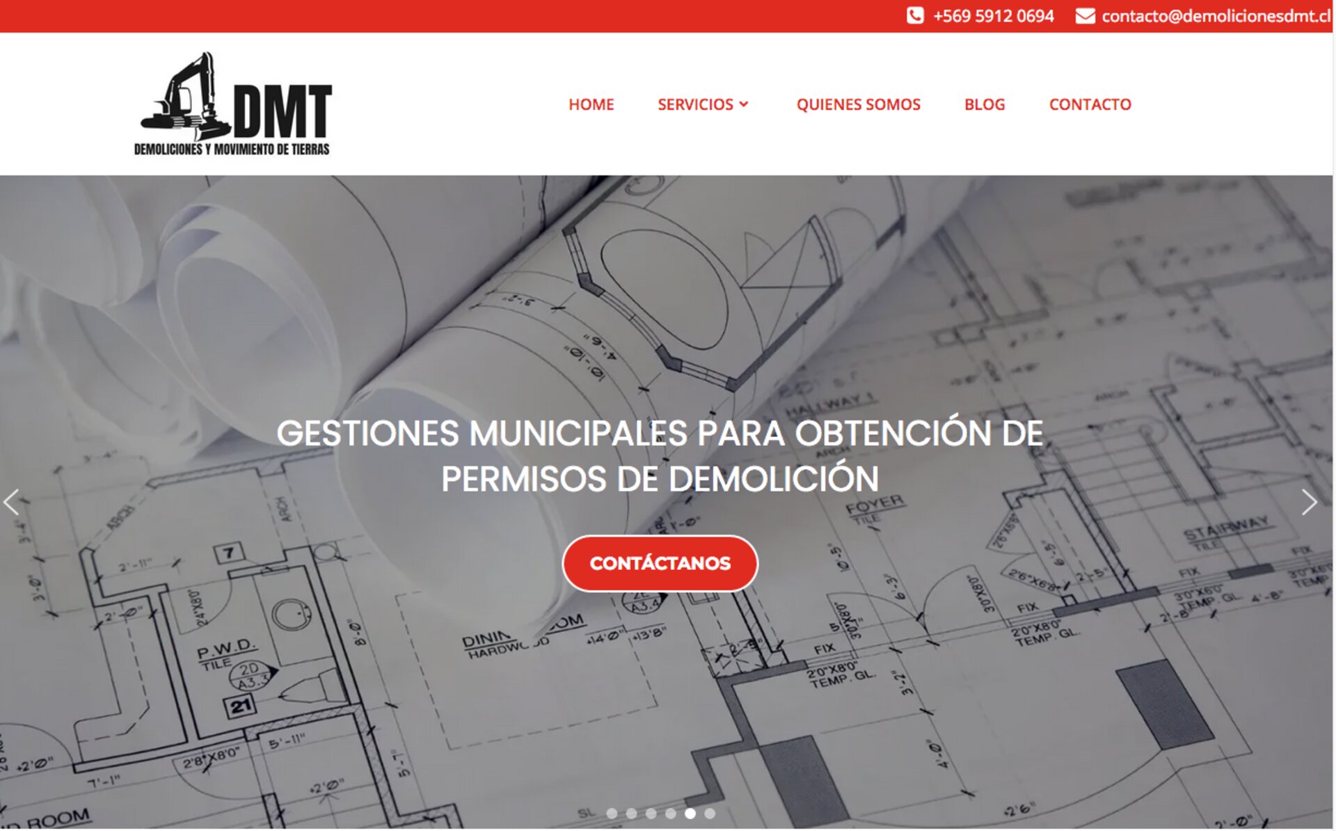 servicio de demolición