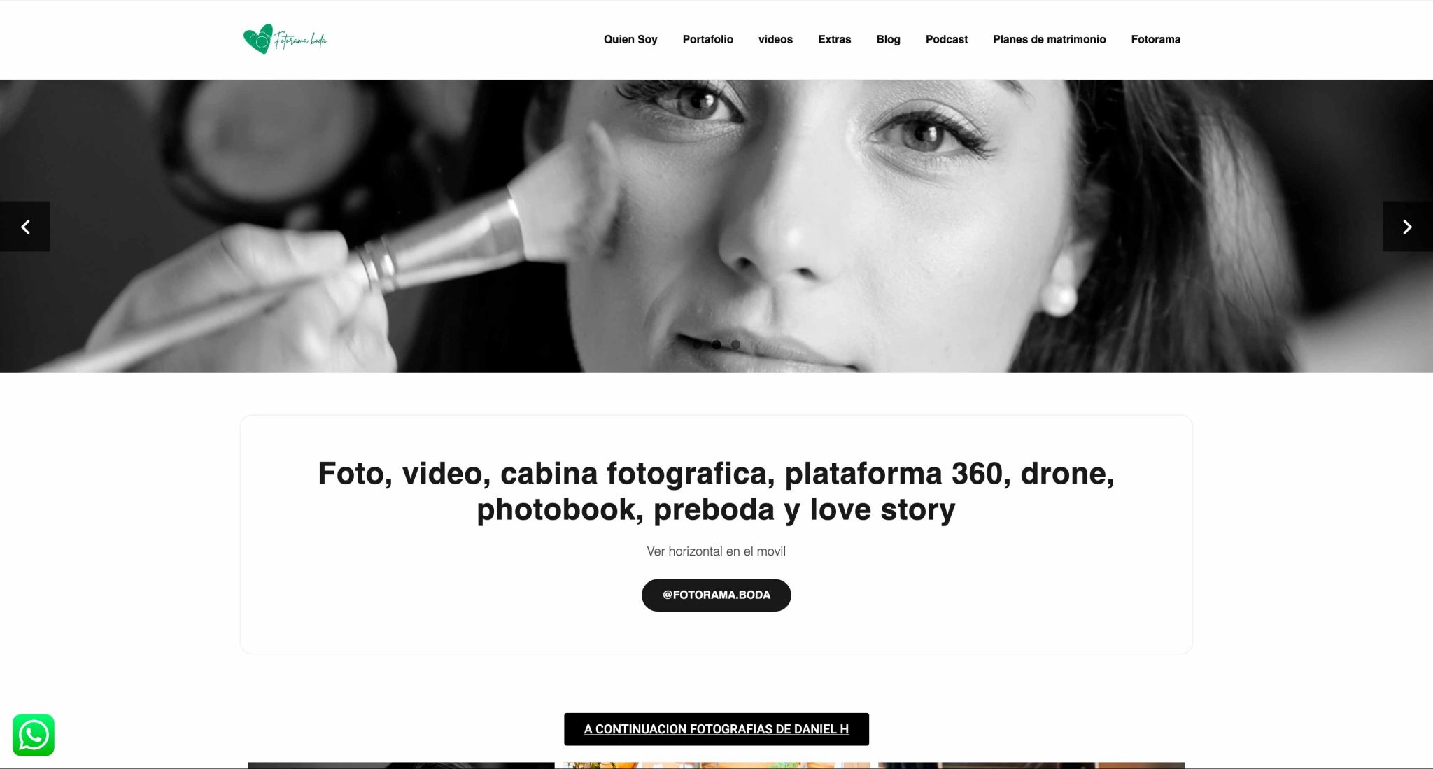 Servicio de fotografo de matrimonio santiago