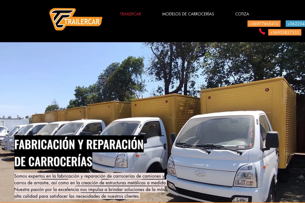 Carrocerías para camiones en chile